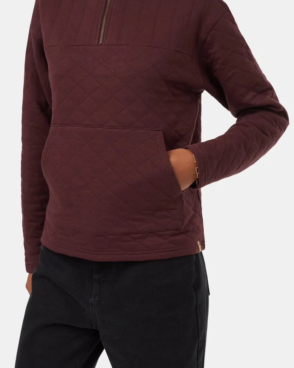 1/4 Zip Quilted Fleece