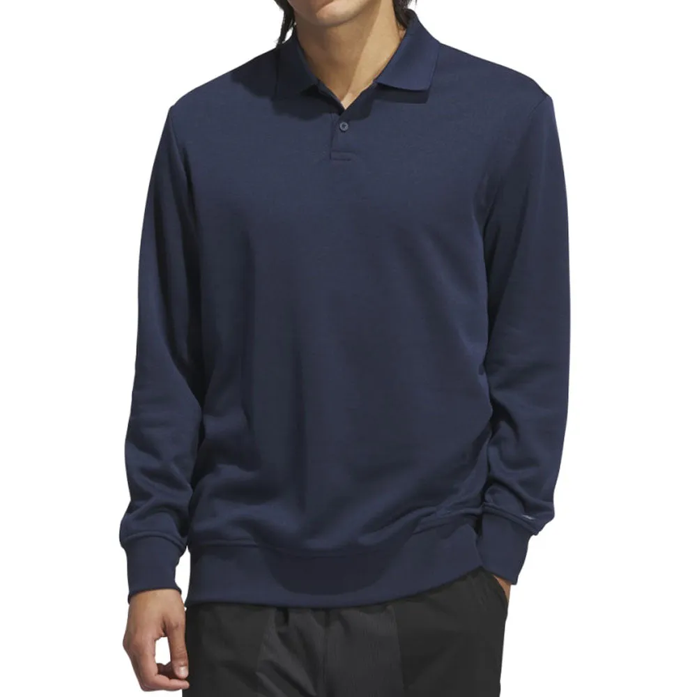 adidas Go-To Long Sleeve Polo Shirt - Collegiate Navy