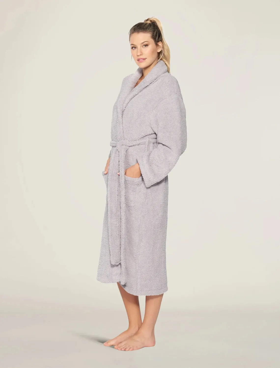 Barefoot Dreams - Cozychic Adult Robe in Dove Gray