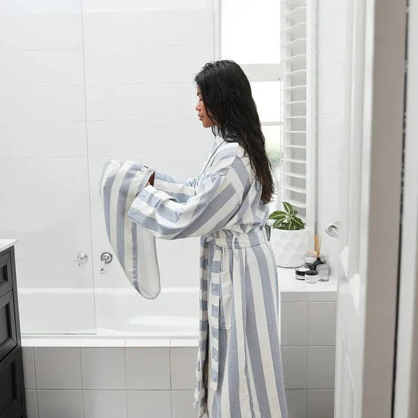 Bath Robe Set - Storm Cloud