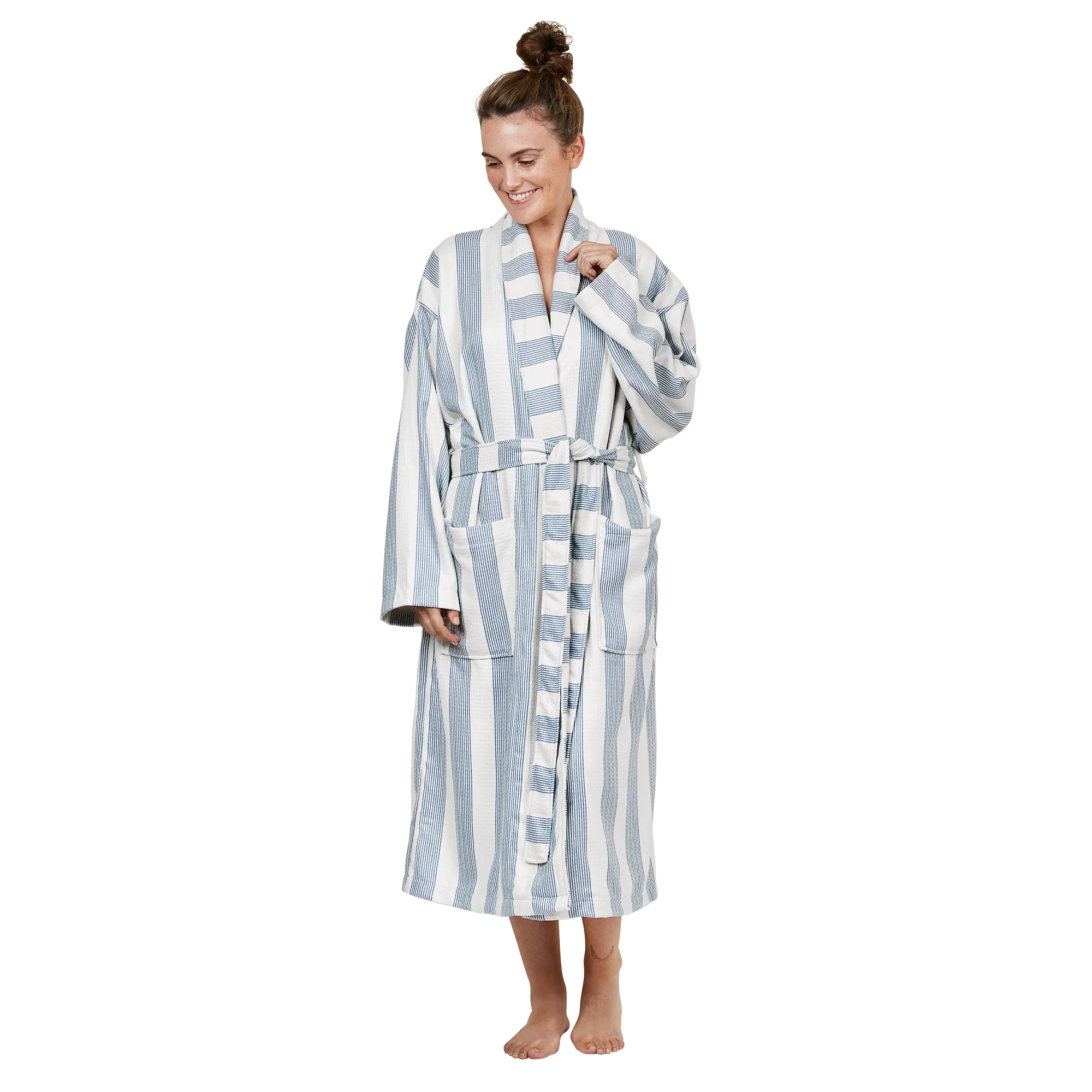 Bath Robe Set - Storm Cloud