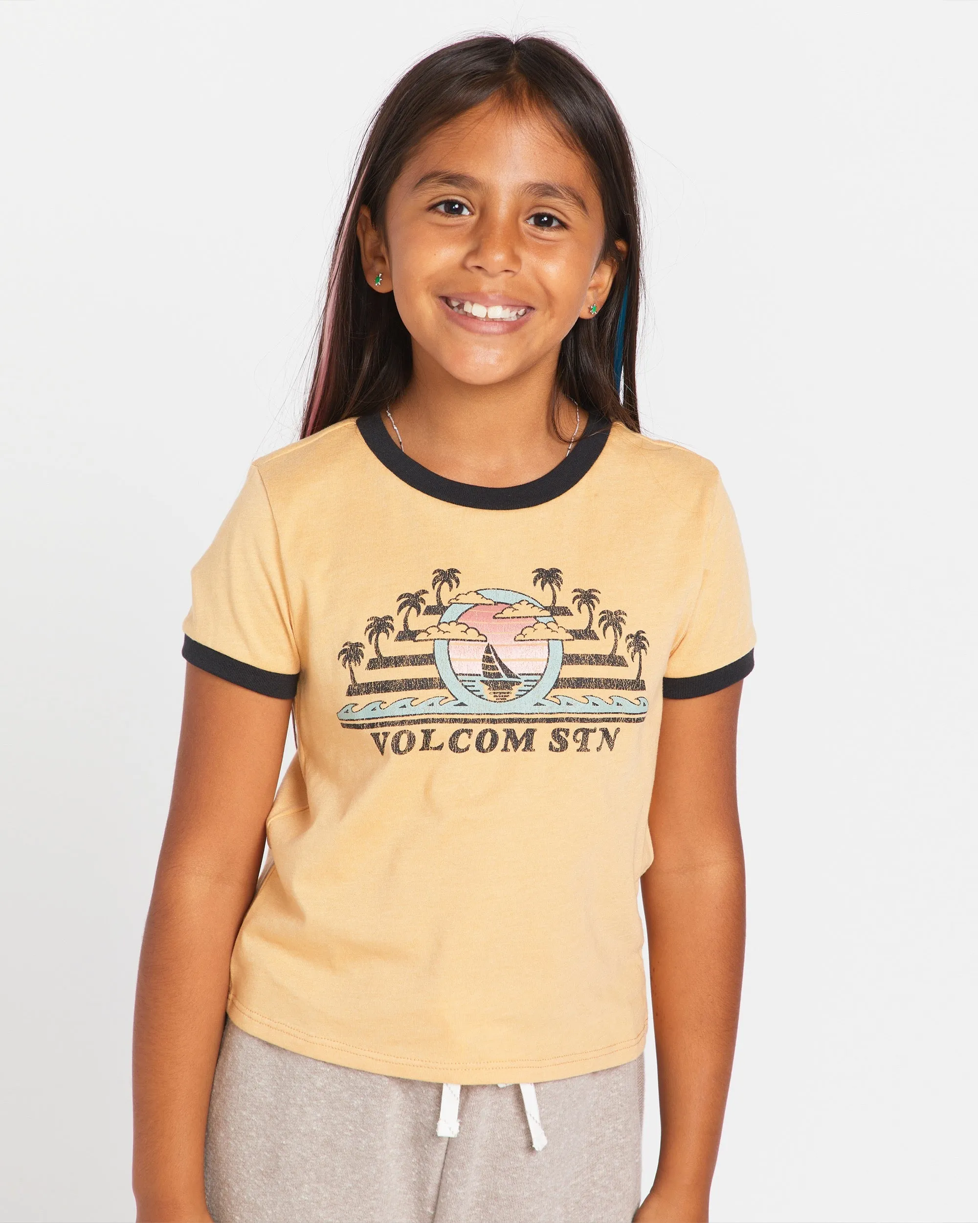 Big Girls Meet Me Short Sleeve Tee - Sand