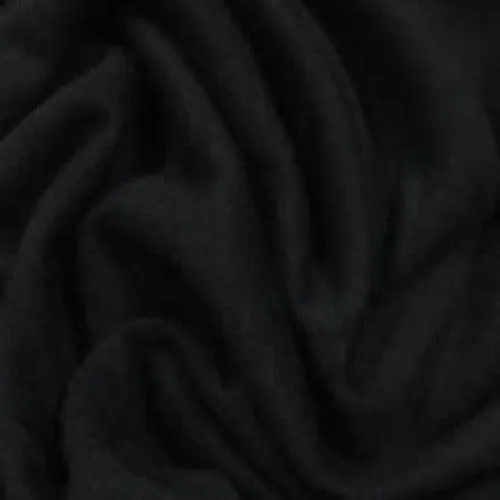 Black Bamboo Hemp Stretch Jersey Fabric - 240 GSM, $11.15/yd - Rolls