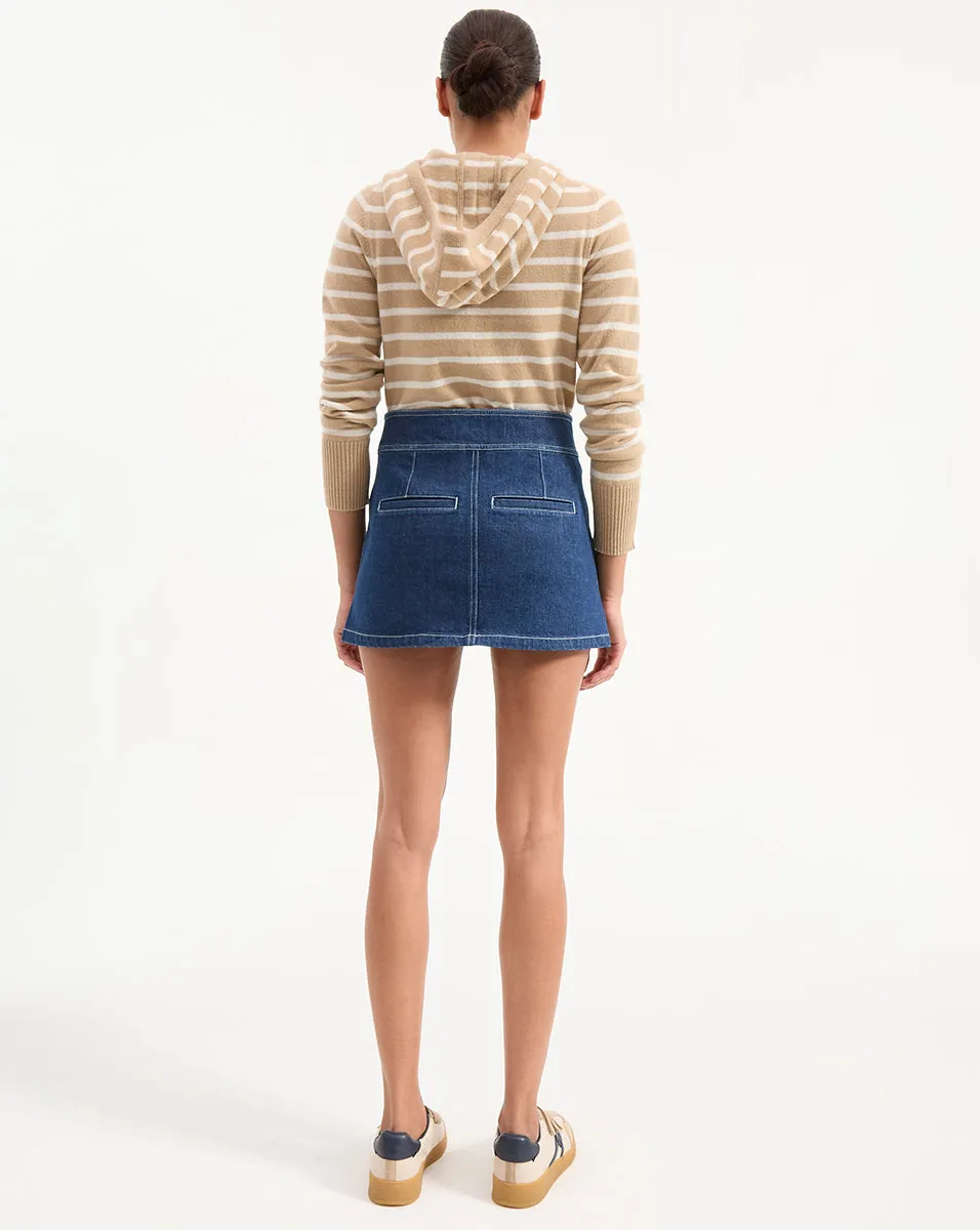 Bowen Denim Mini Skirt