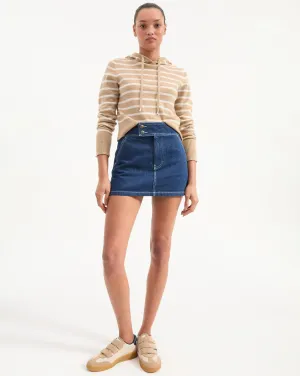 Bowen Denim Mini Skirt