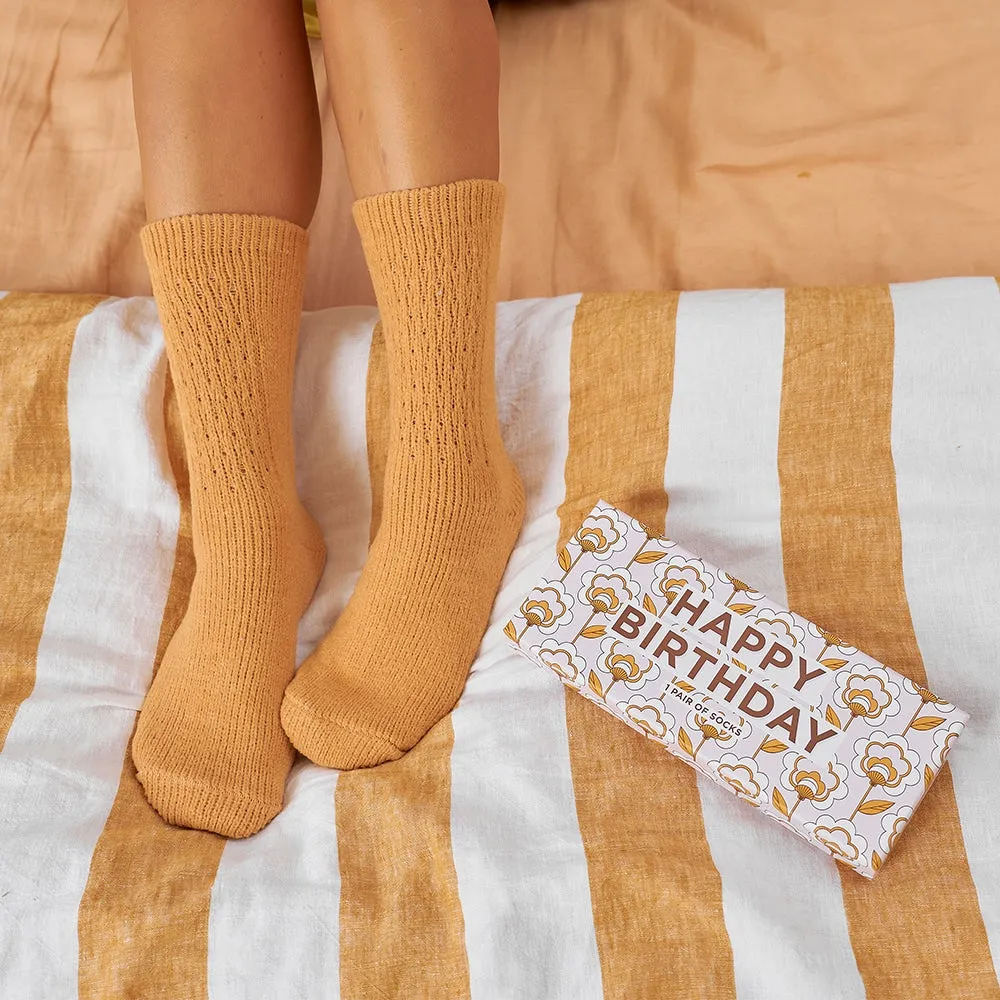 Boxed Socks - Happy Birthday