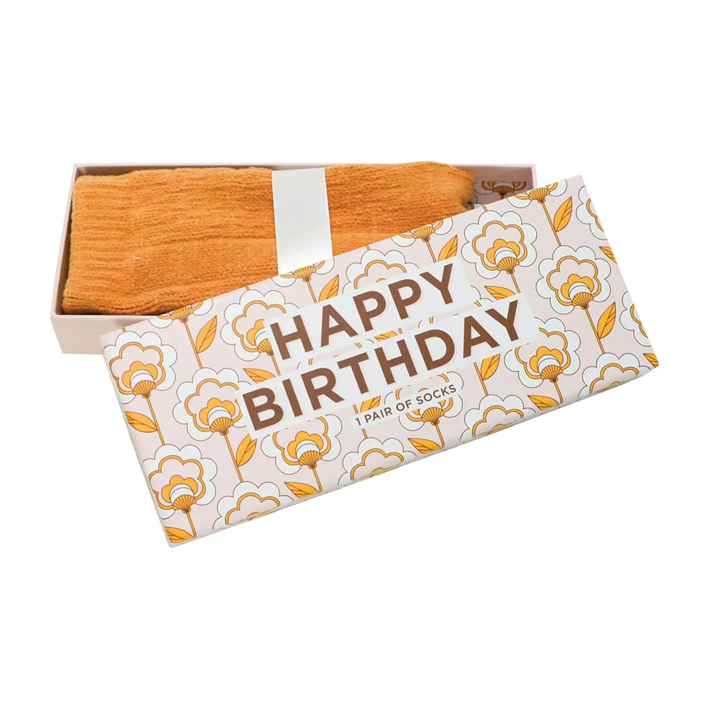 Boxed Socks - Happy Birthday