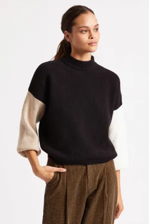 Burning Up Sweater - Black