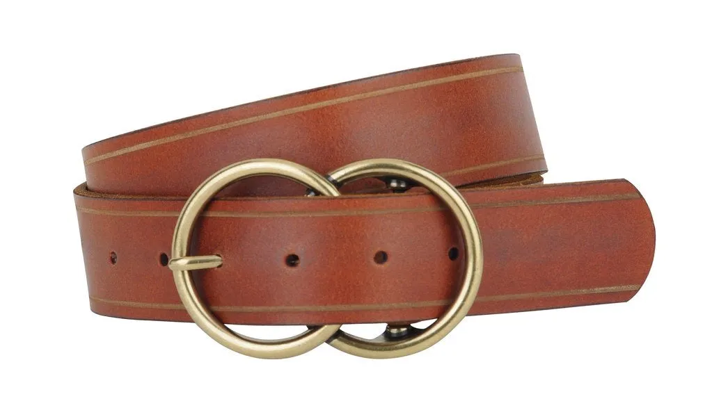 Double Circle Buckle Belt (5028)