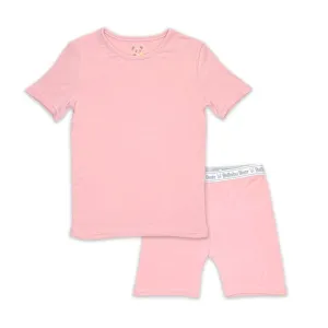 Dusty Rose Bamboo Shorts Pajamas