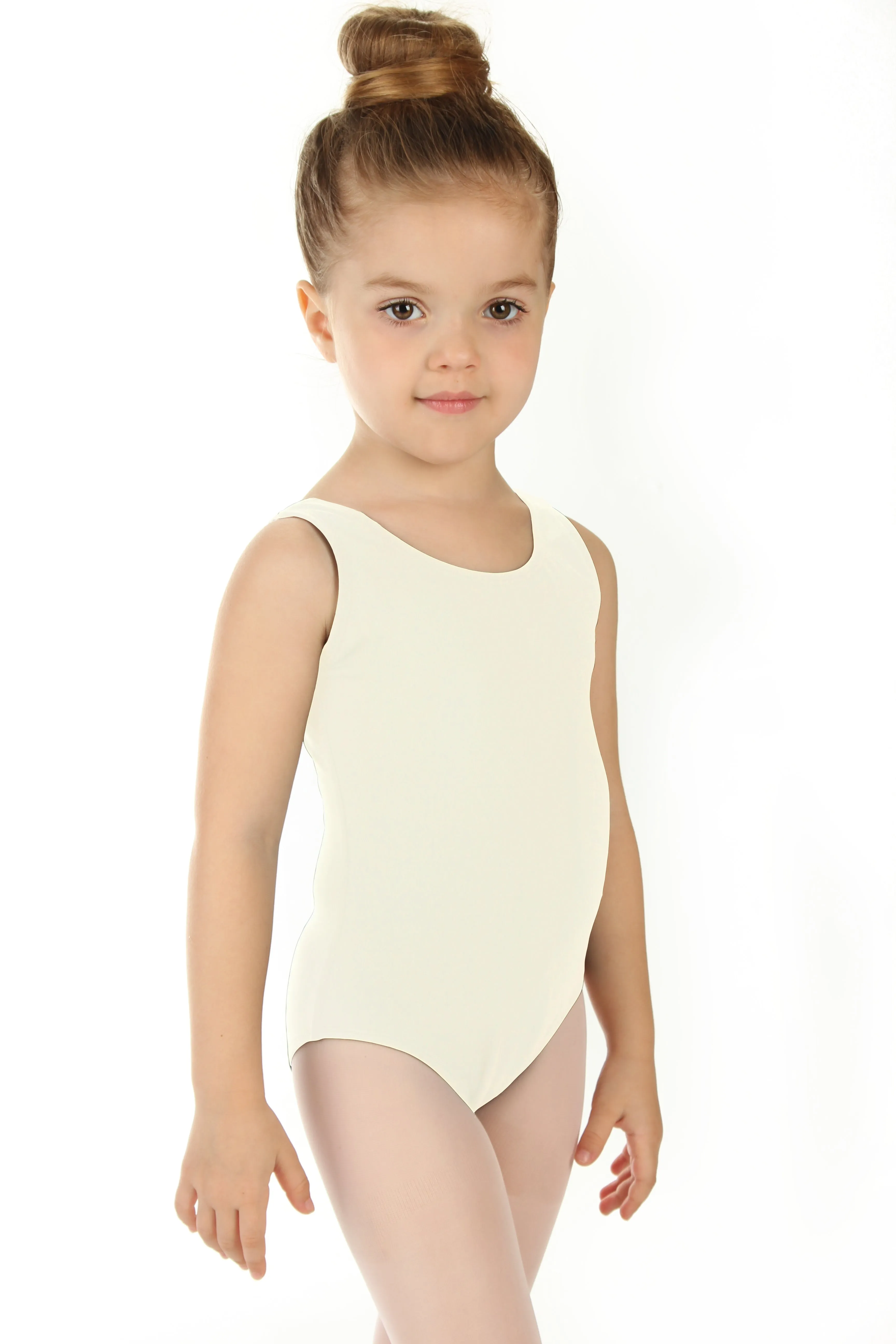 Elowel Kids Girls' Tank Leotard (Size 2-14 Years) Multiple Colors