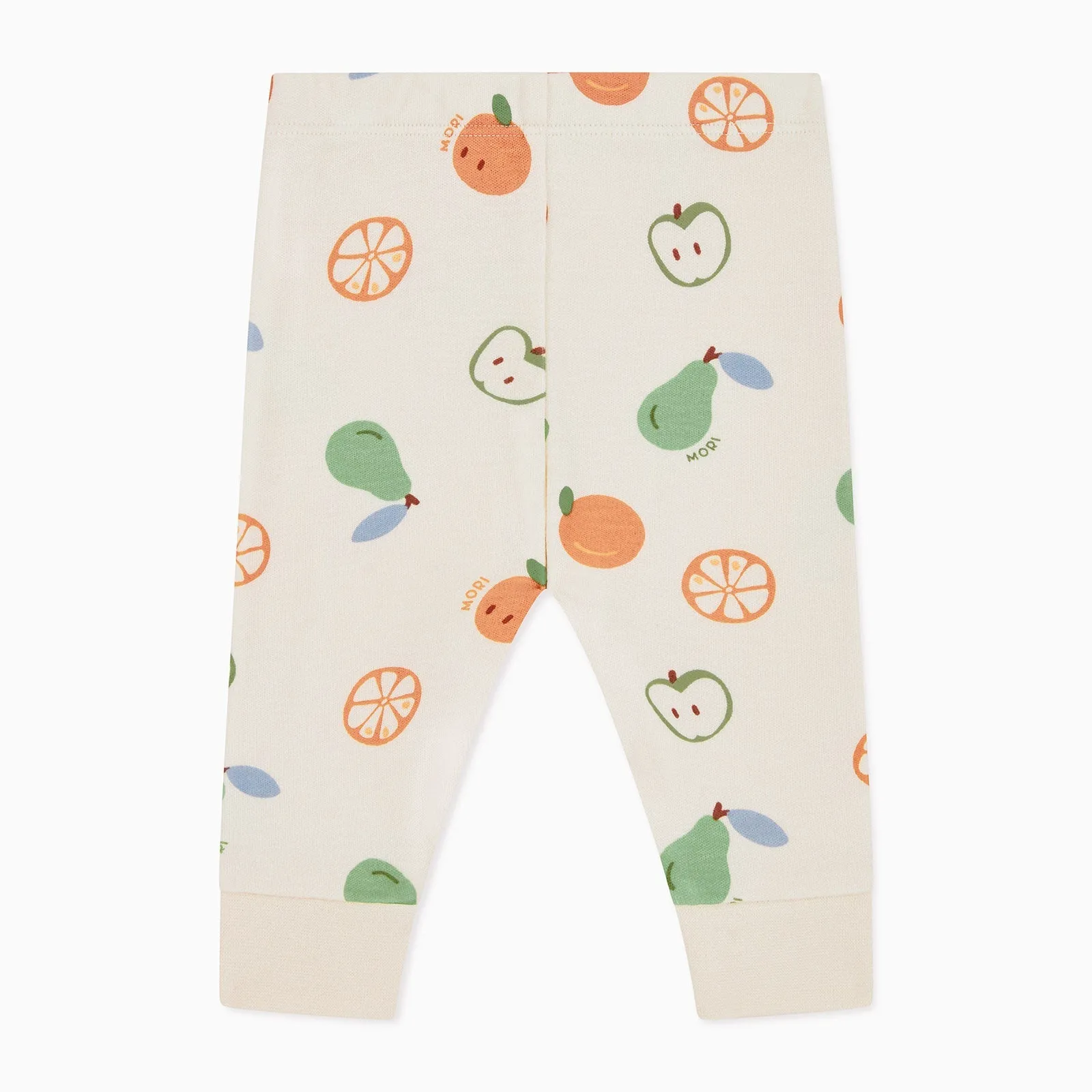 Fruit Print Short Sleeve Pajama Set