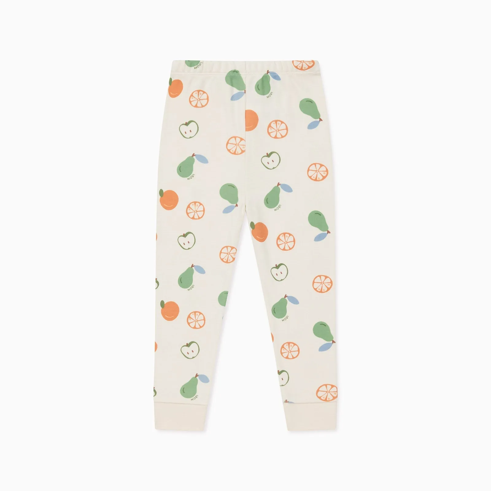 Fruit Print Short Sleeve Pajama Set