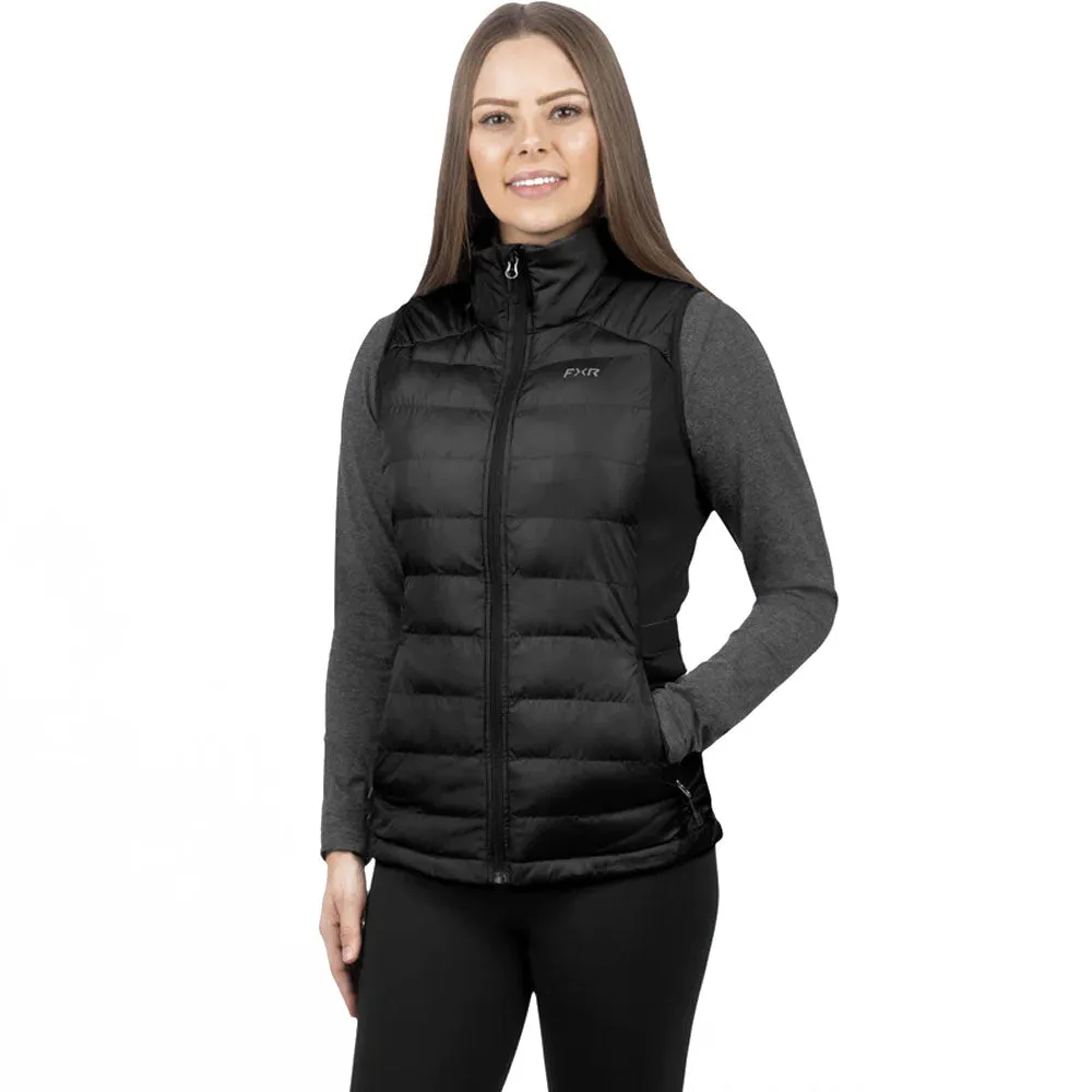 FXR Phoenix Quilted Vest Black