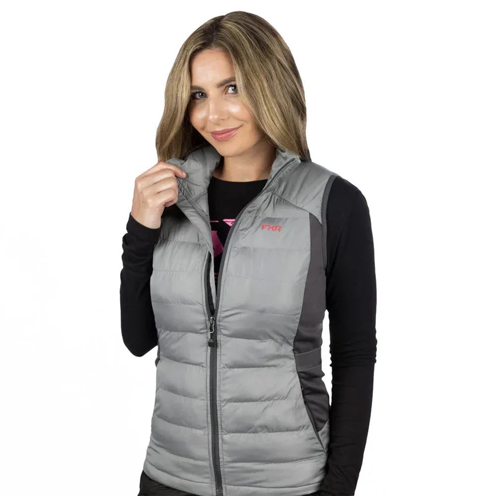 FXR Phoenix Quilted Vest Grey/Char