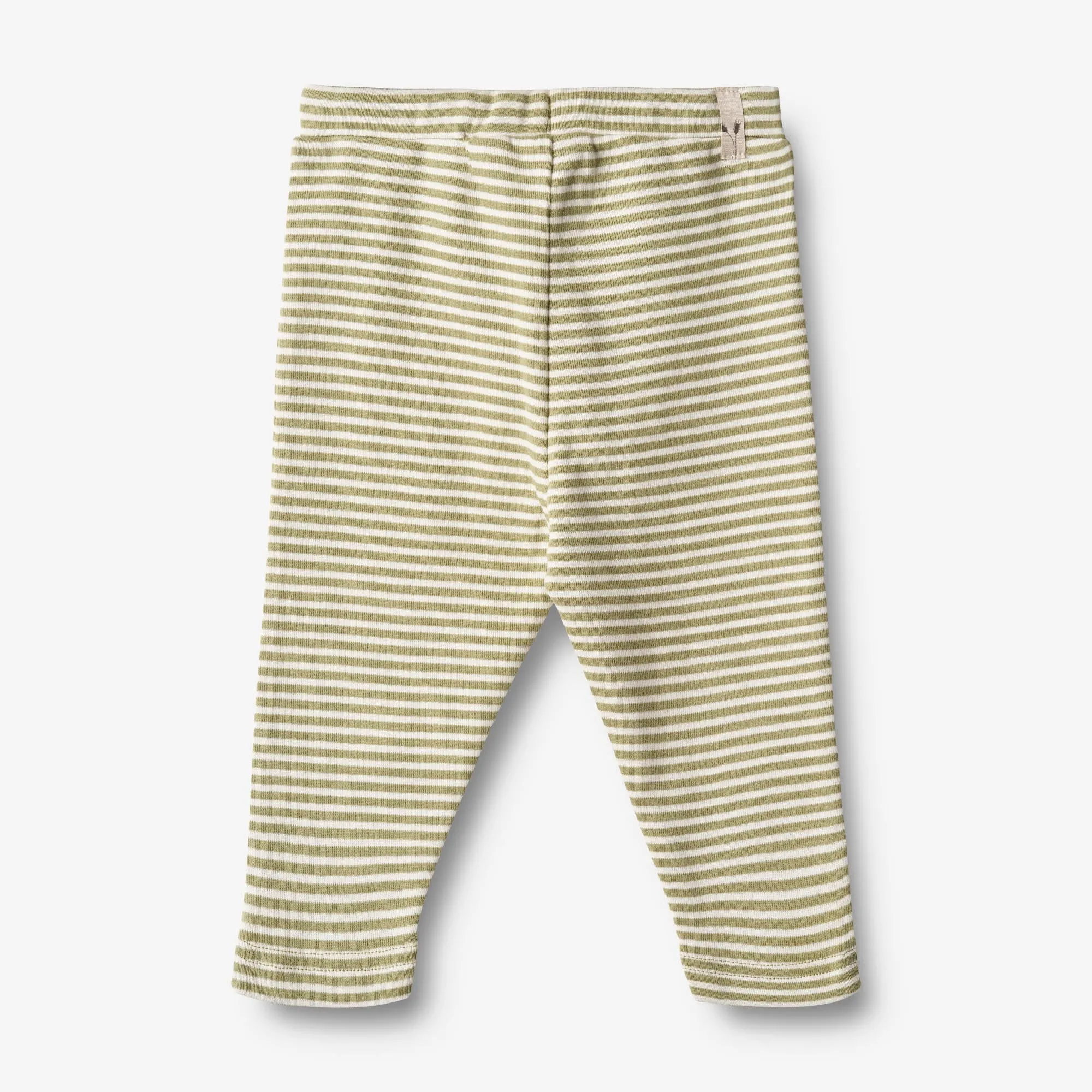 Jersey Pants Manfred - sage green stripe