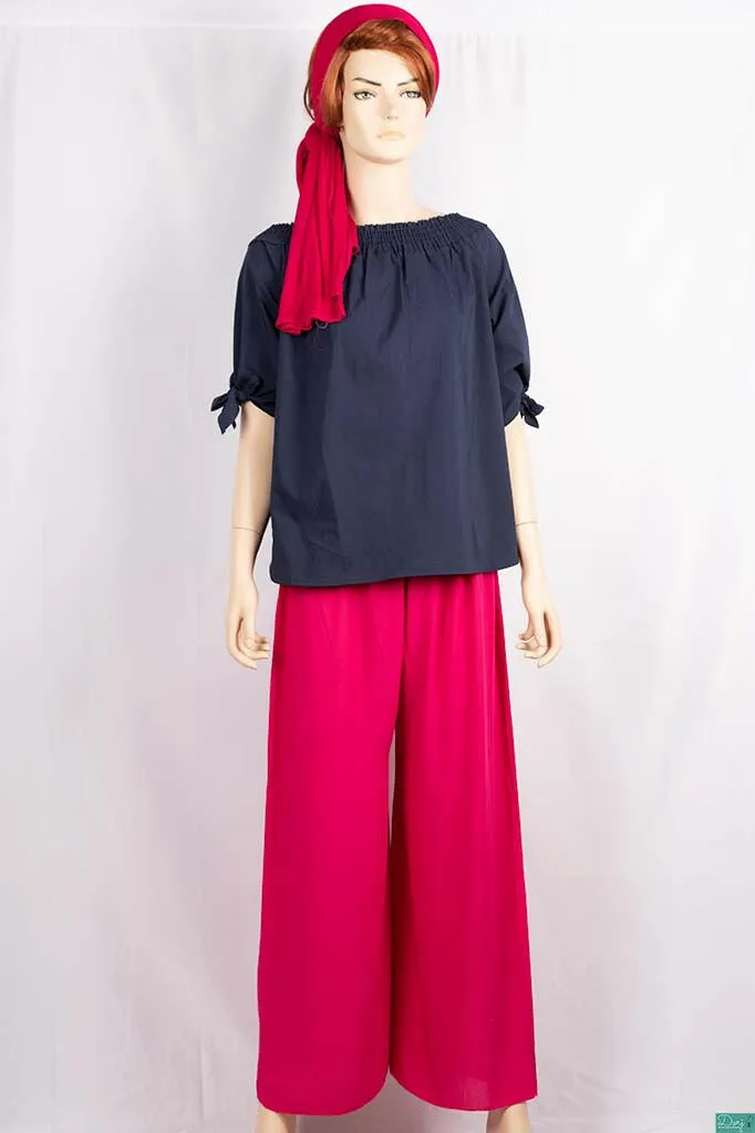 Ladies frilled neck Tops