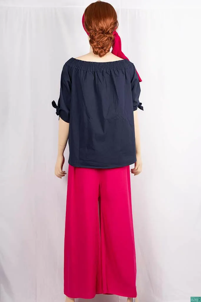 Ladies frilled neck Tops