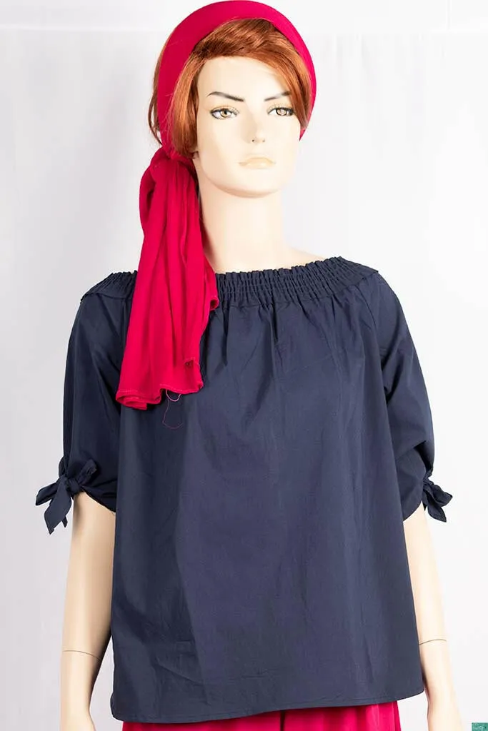 Ladies frilled neck Tops