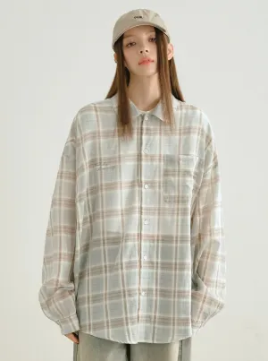 Light And Comfortable Plaid Shirt