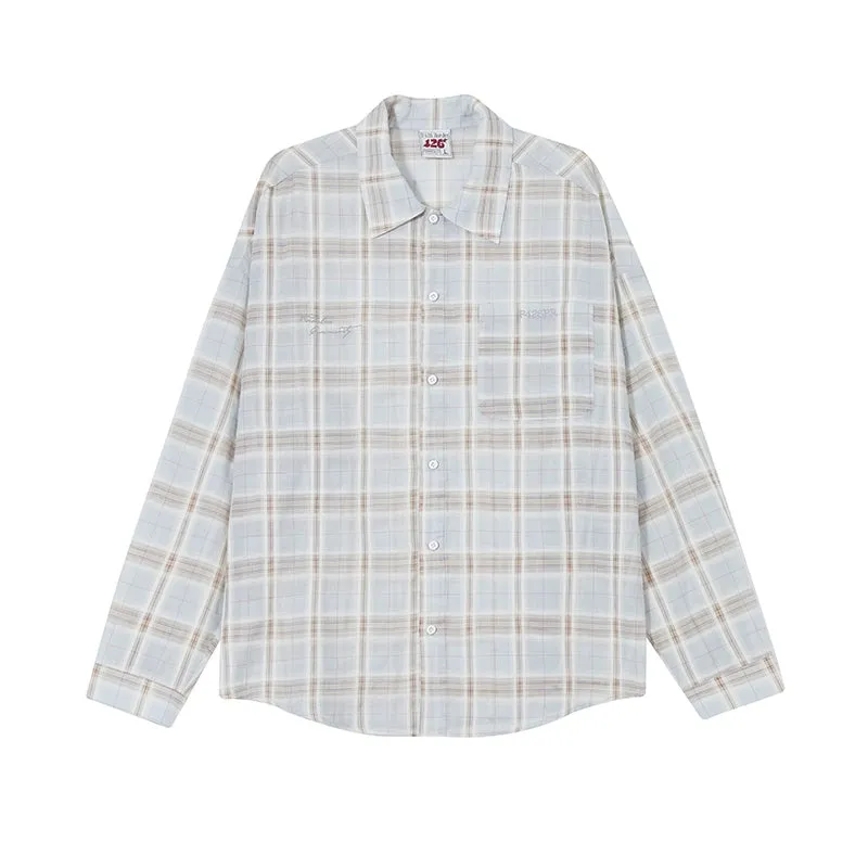 Light And Comfortable Plaid Shirt