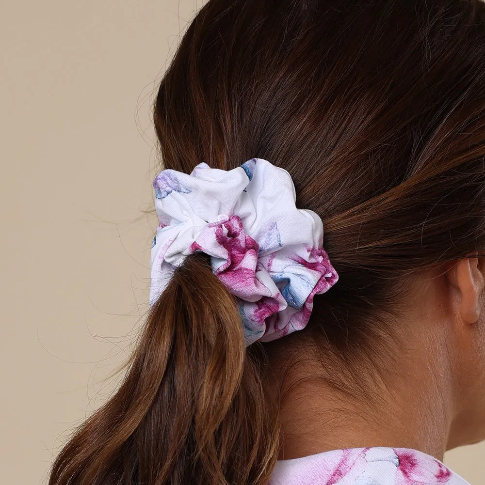 Lilac Skies Organic Scrunchie