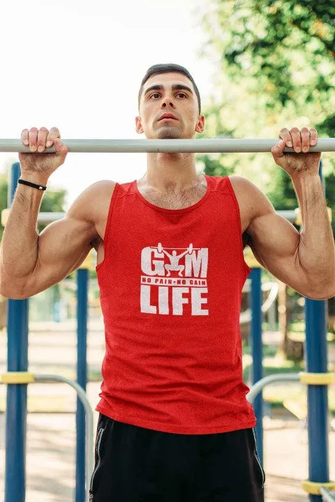 Mens Vest Tops |  'Gym Life'