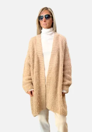 Mid Cardigan - Sand