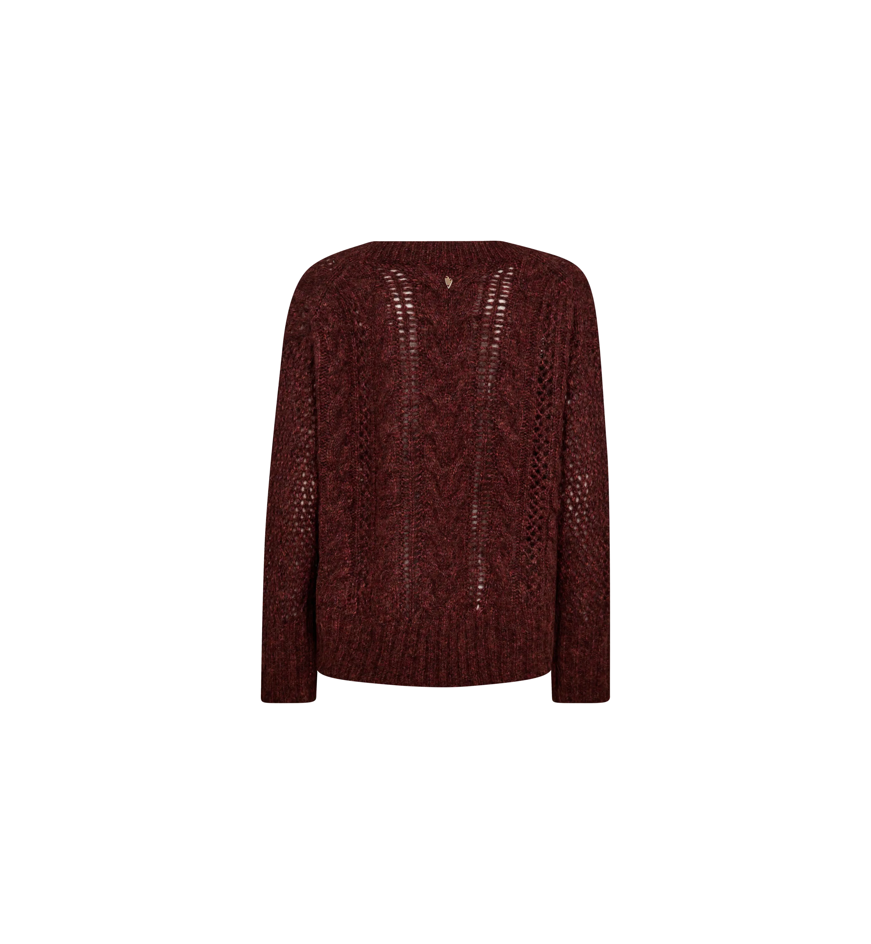 MMWelma Cable V-Neck Knit