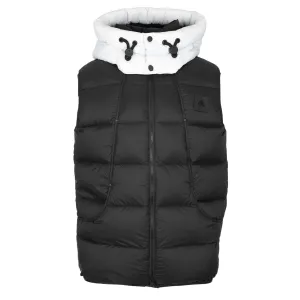 Moose Knuckles Bushwick Vest Gilet in Black & White