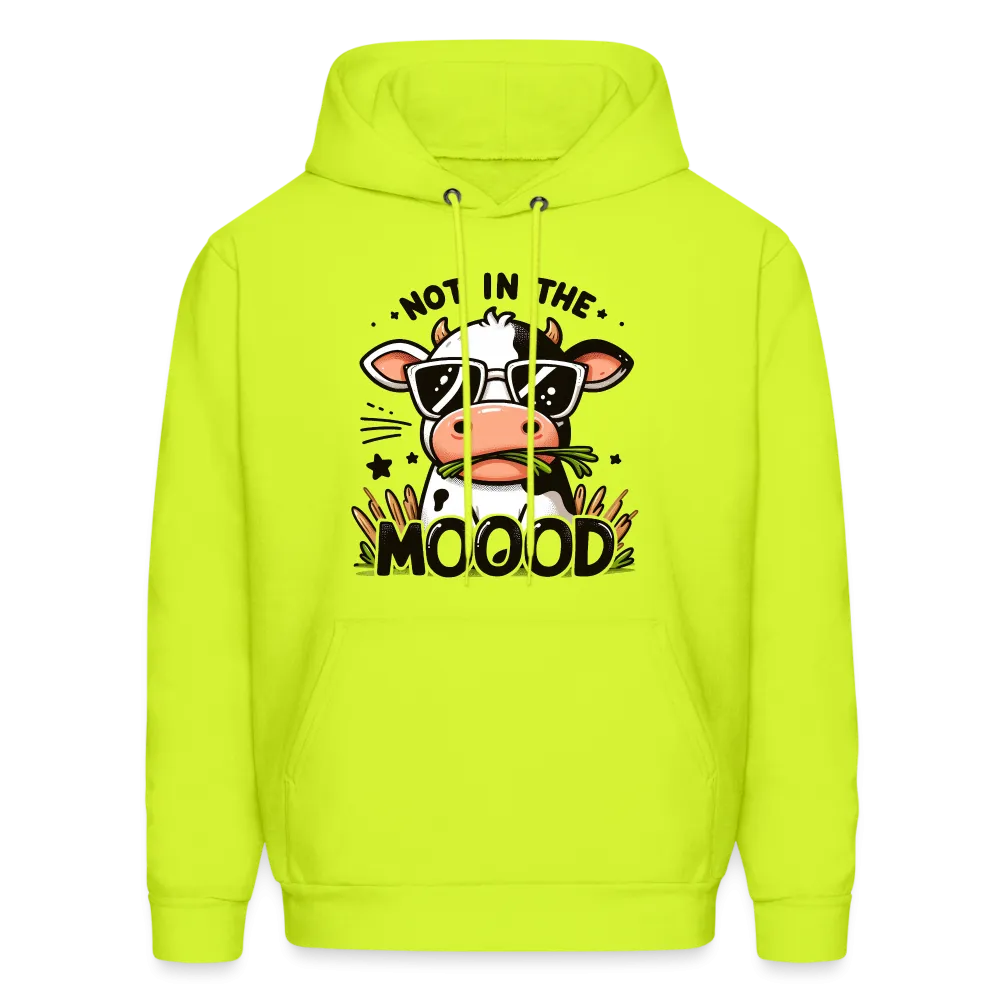 Not In The Mood Hoodie (Funny Cute Cow Design)