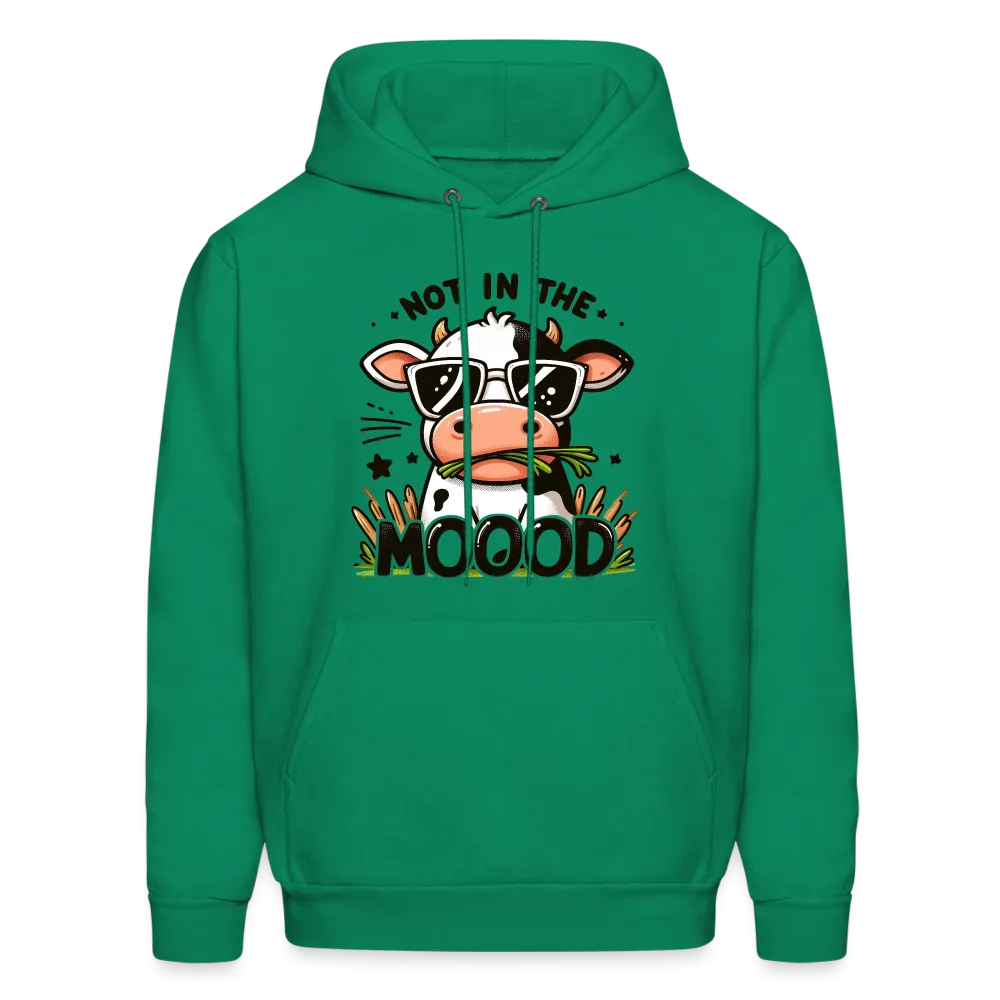 Not In The Mood Hoodie (Funny Cute Cow Design)