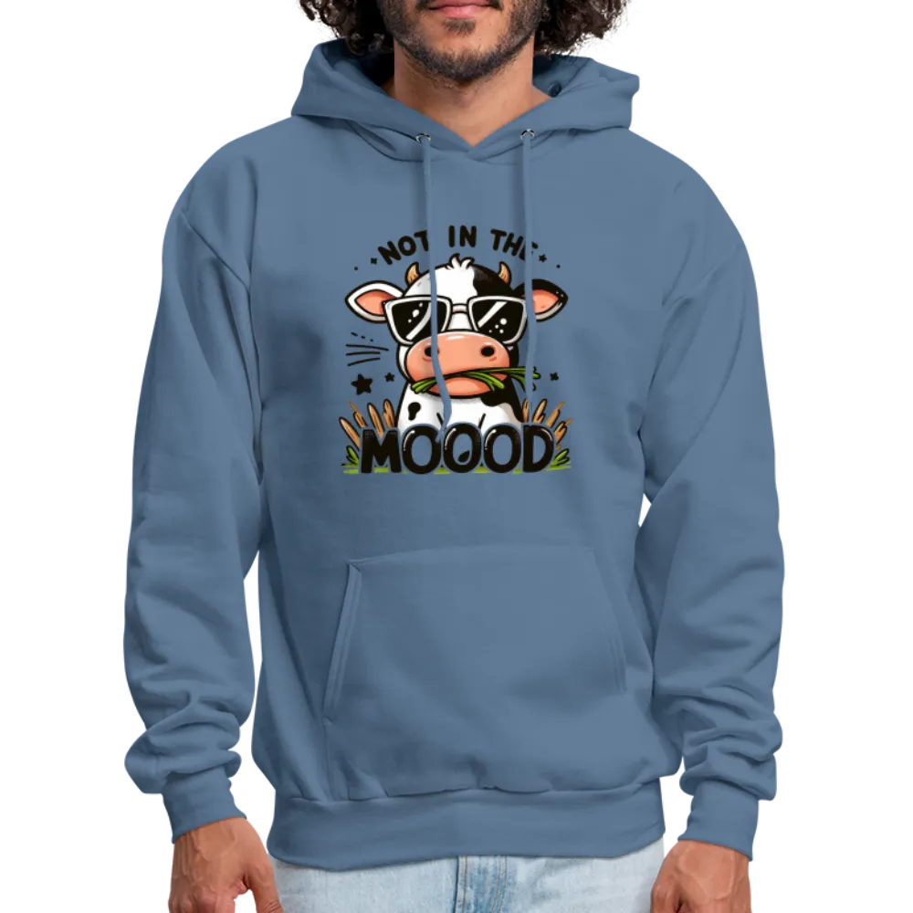 Not In The Mood Hoodie (Funny Cute Cow Design)