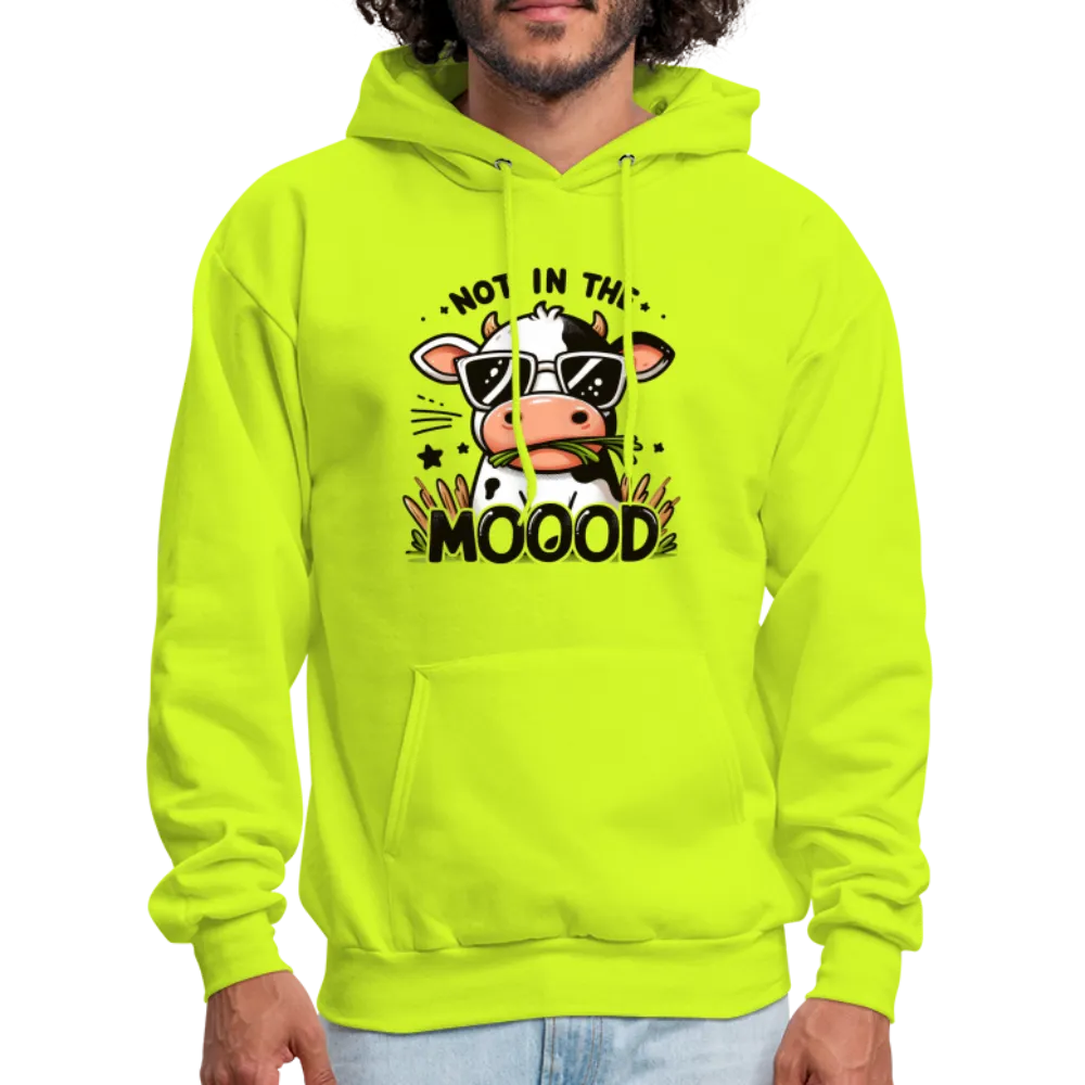 Not In The Mood Hoodie (Funny Cute Cow Design)