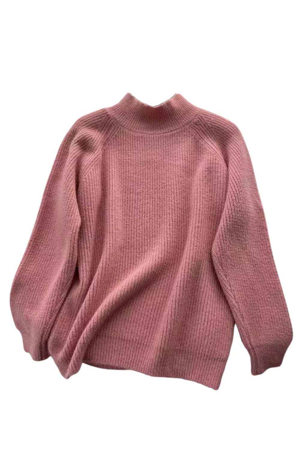 'Oaklyn' Turtleneck Ribbed-Knit Sweater (3 Colors)