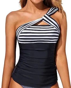 One Shoulder Bathing Suit Tops