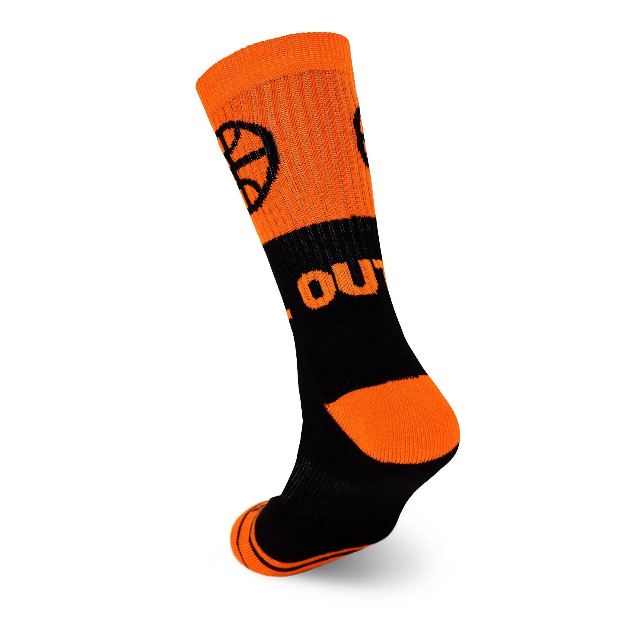 Orange Ballout Soft Socks