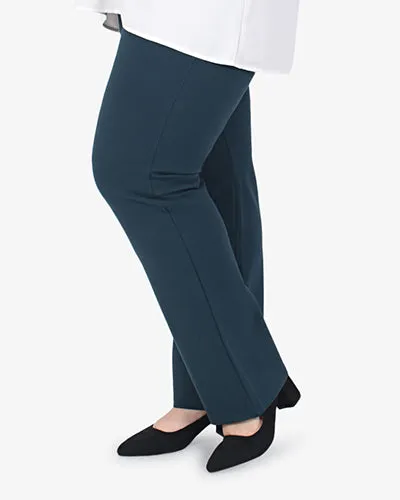 Phillipa Formal Work Pants - Teal