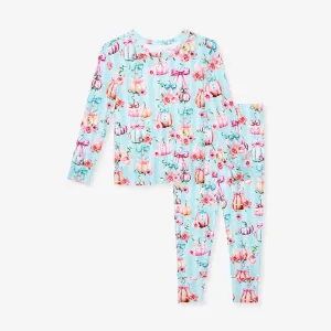 Posh Peanut Basic Long Sleeve Pajamas - Edie