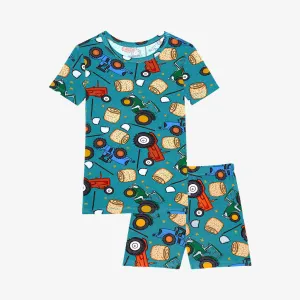 Posh Peanut Roberts Basic Short Sleeve & Short Length Pajama