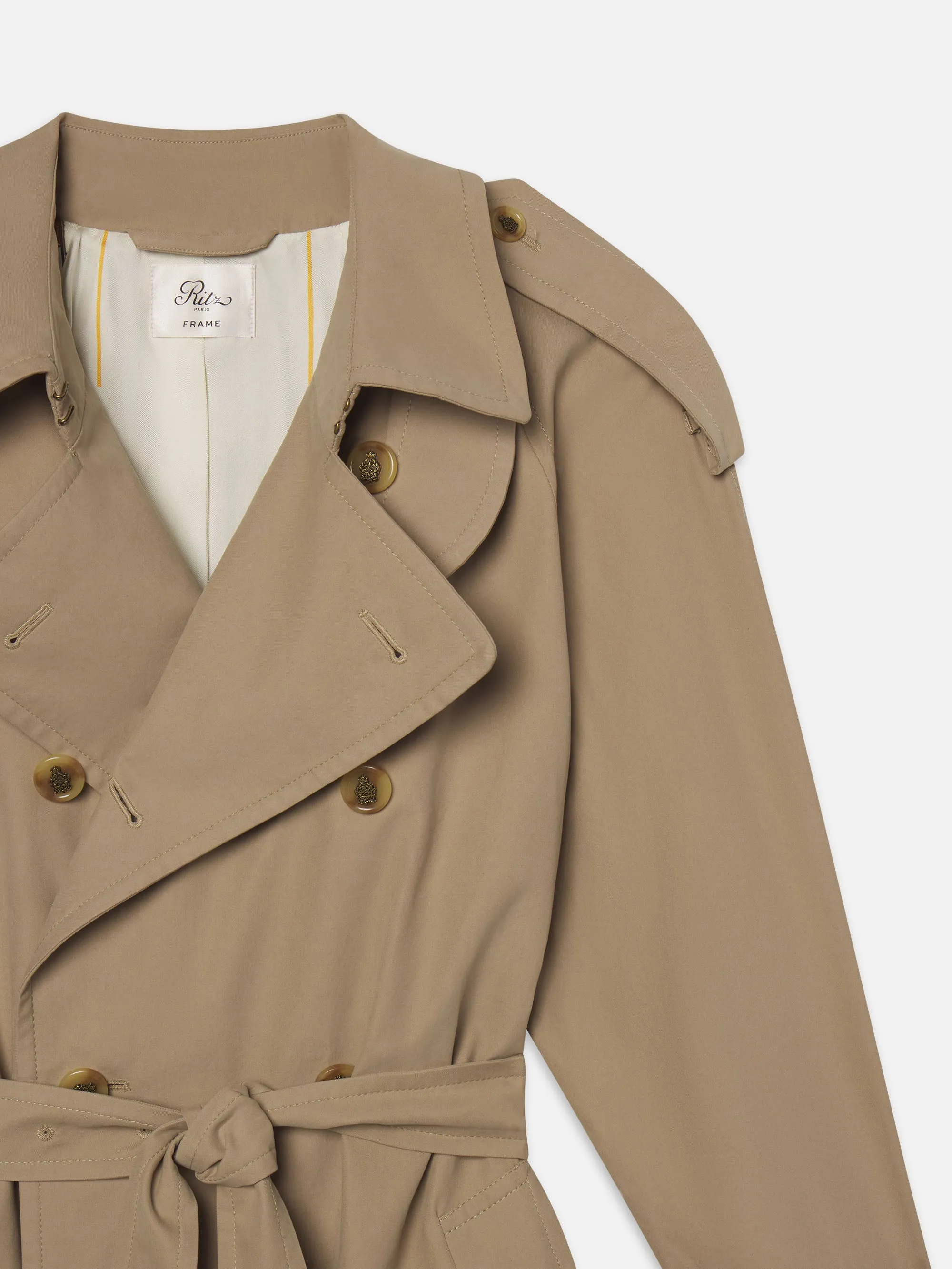 Ritz Classic Trench -- Warm Taupe