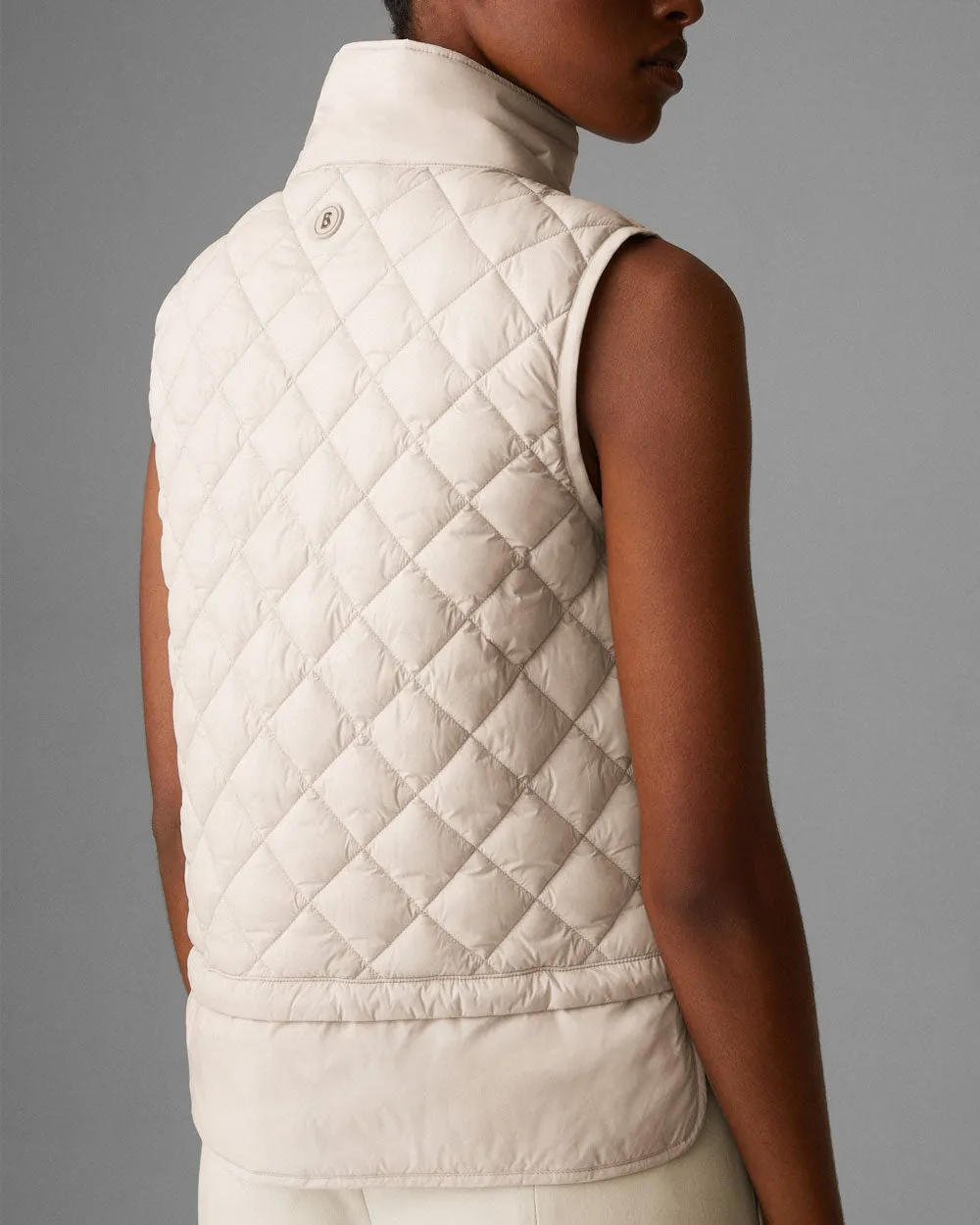 Seashell Elvina Quilted Puffer Vest