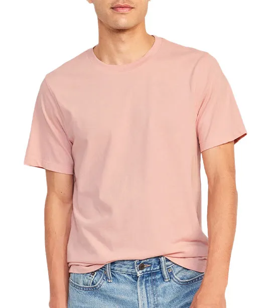 Soft-Washed Crew-Neck T-Shirt for Men Abalone