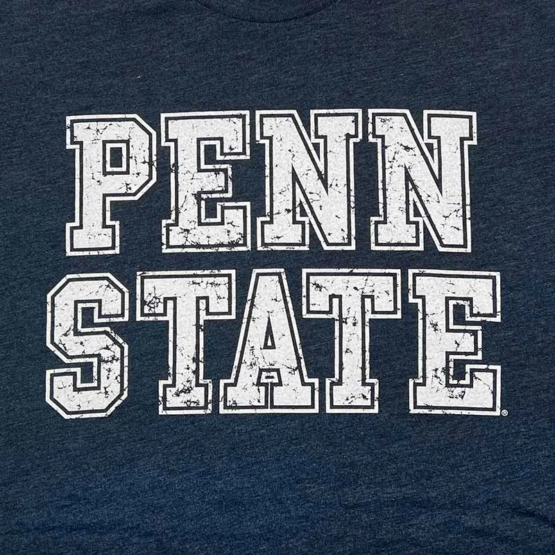 Stacked Penn State Tri Blend T-Shirt