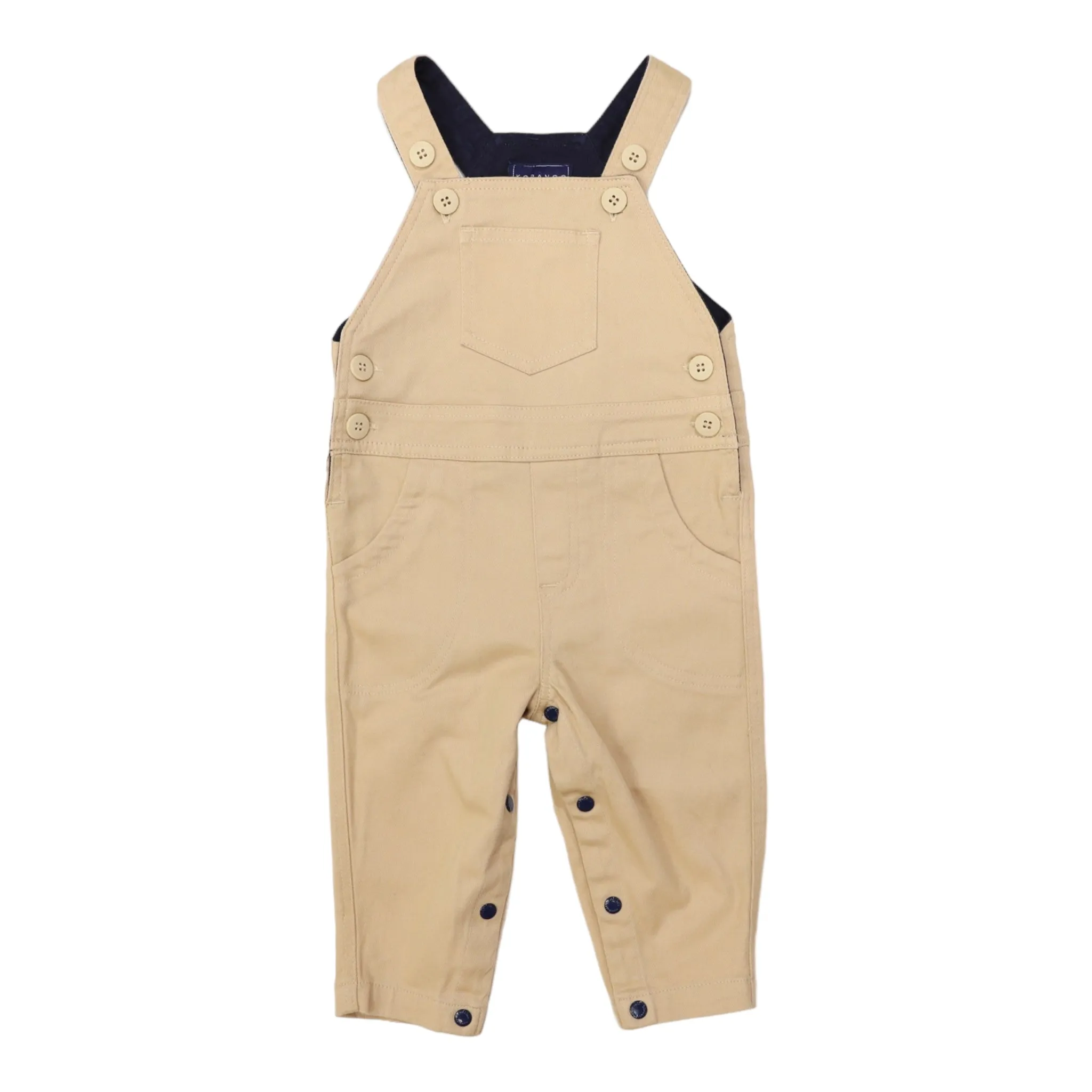 Stretch Twill Overall Sheepskin