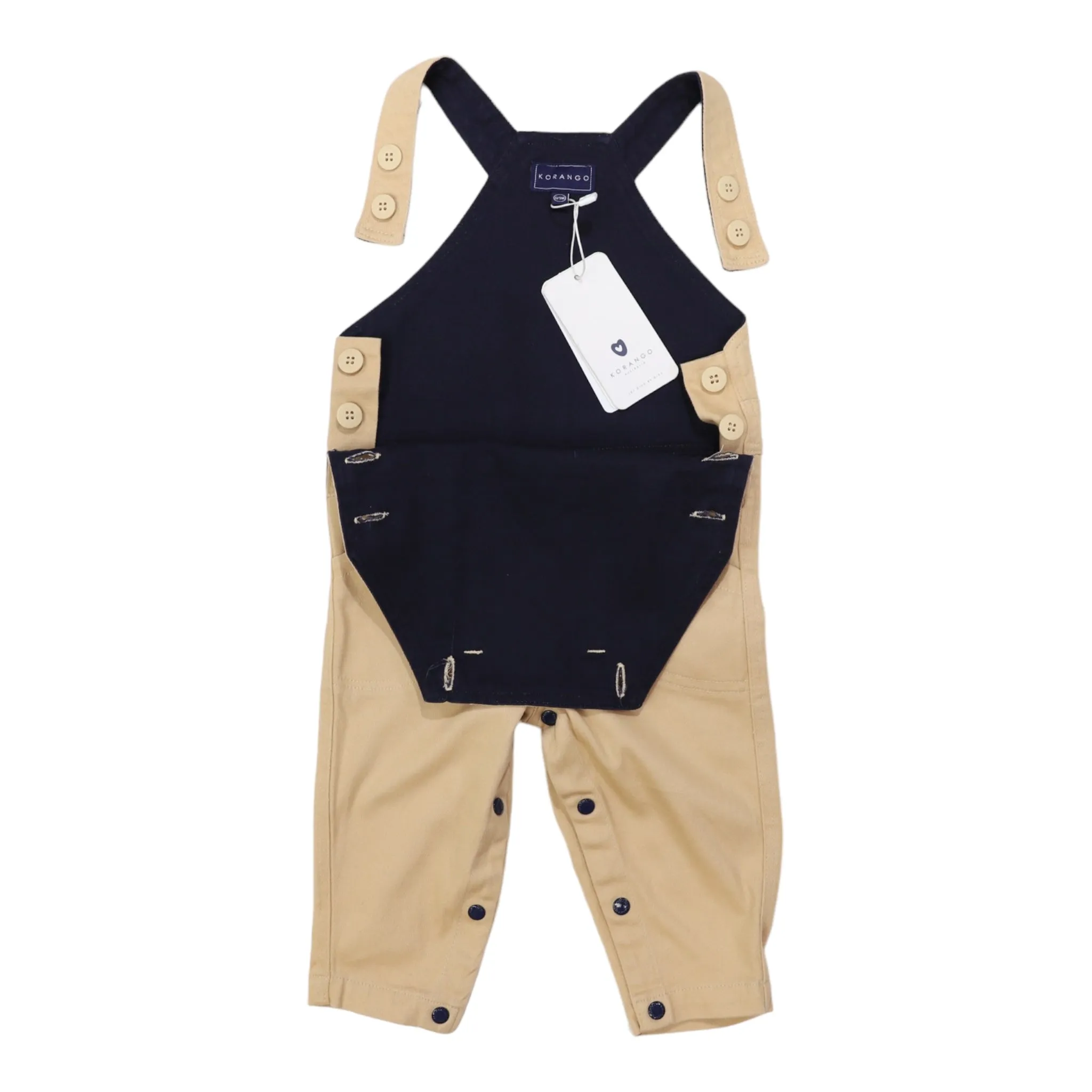 Stretch Twill Overall Sheepskin