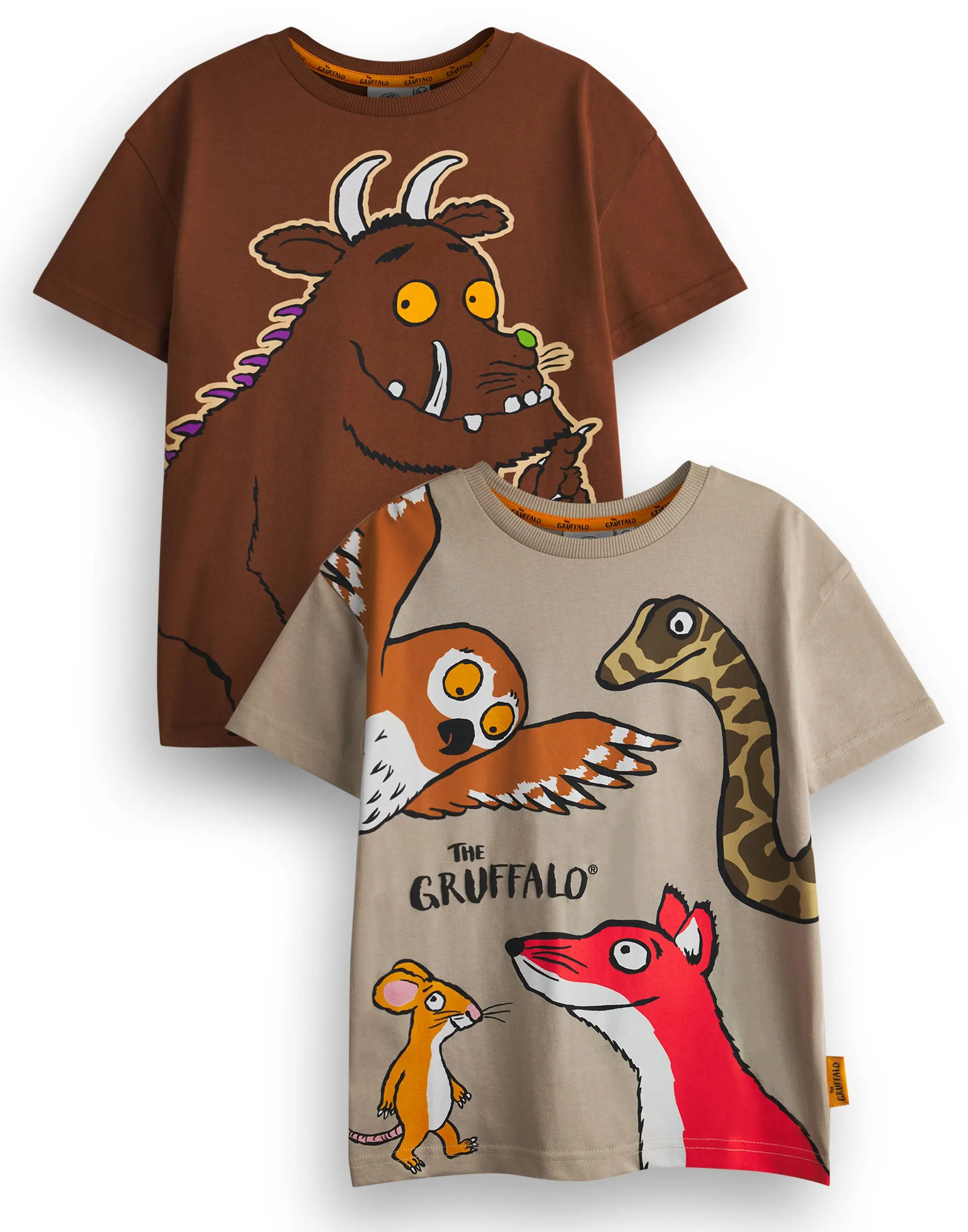 The Gruffalo Boys 2 Pack of T-Shirts