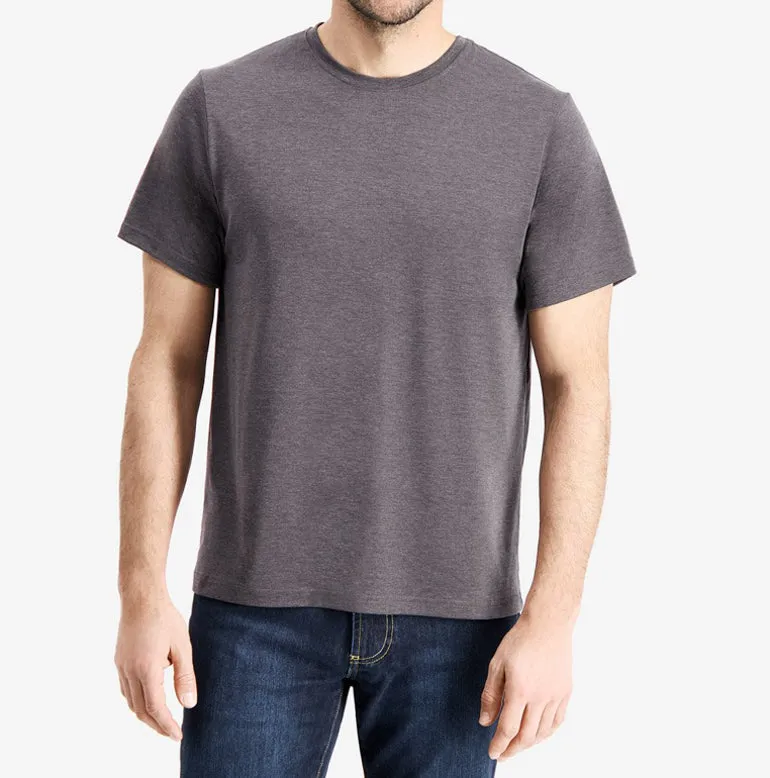 Threshold Crew Neck T-Shirt Classic Fit - Hurricane Grey