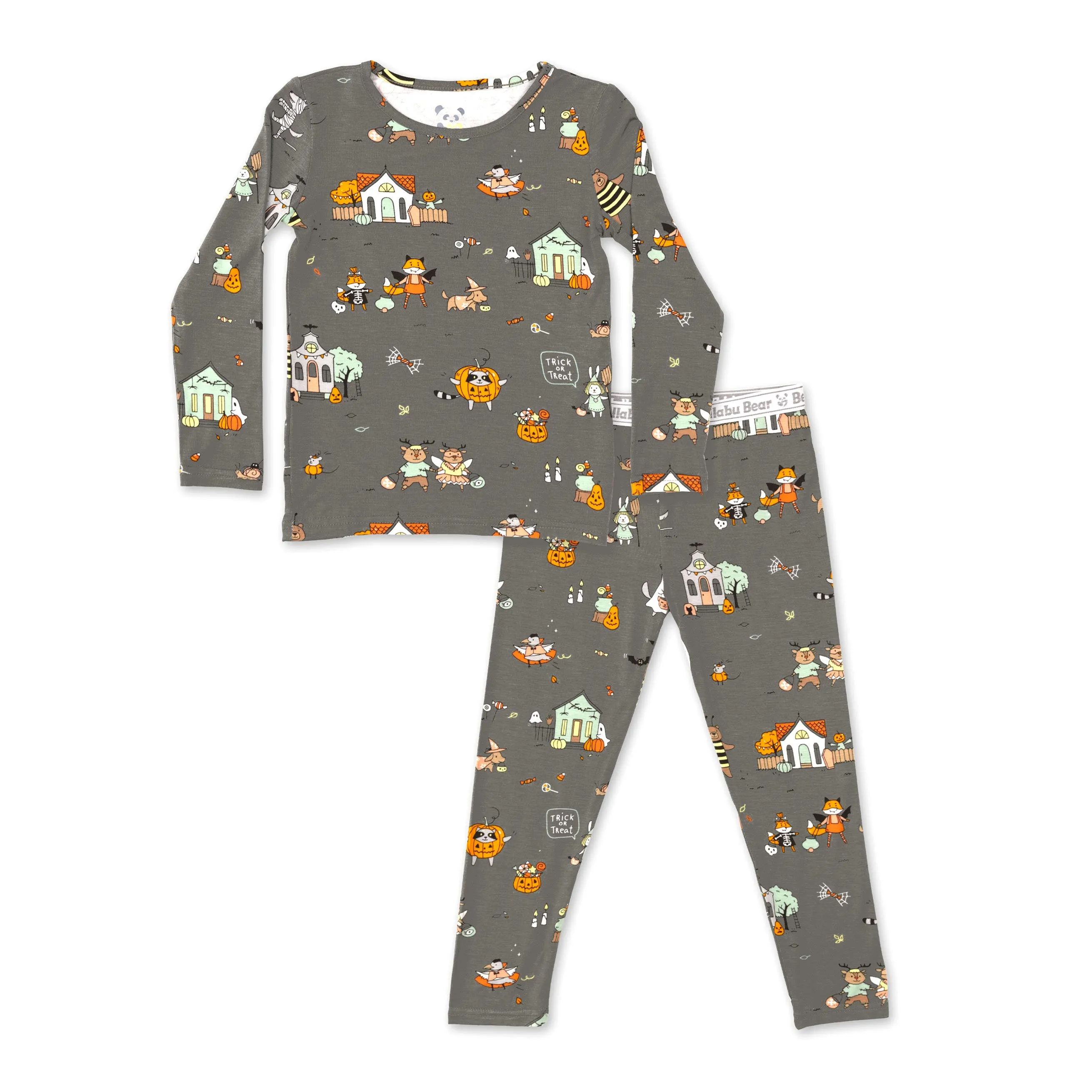 Trick or Treaters Bamboo Kids Pajamas