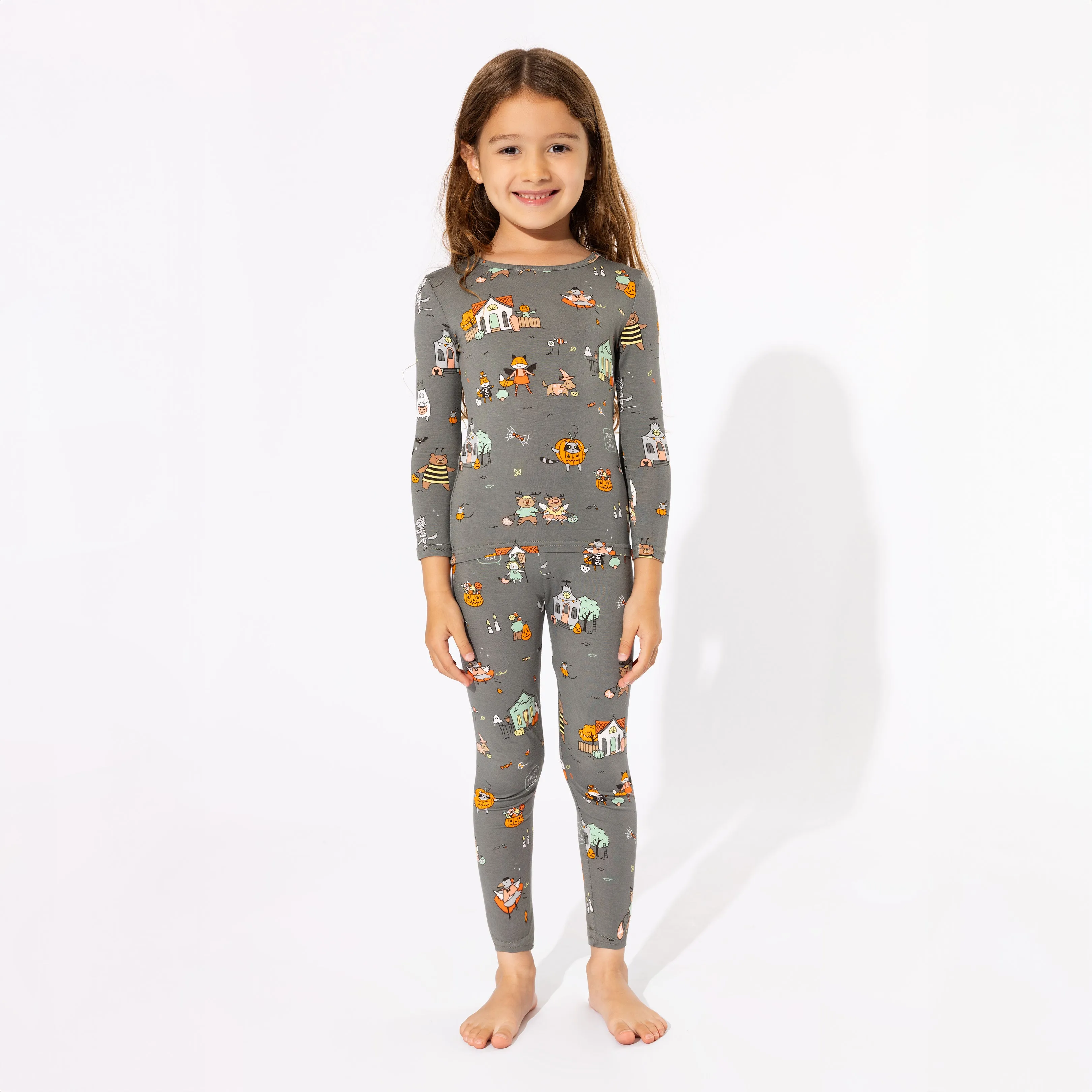 Trick or Treaters Bamboo Kids Pajamas